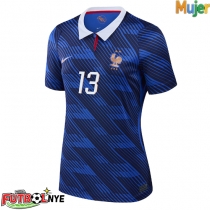 Camiseta Francia Kante #13 Primera Equipación para mujer Mundial 2026 manga corta